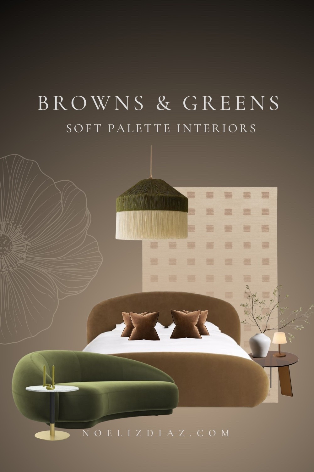 Olive and chocolate bedroom design! #interiors #home #decor #style

#LTKHome #LTKdayinmylife #LTKmorningroutine