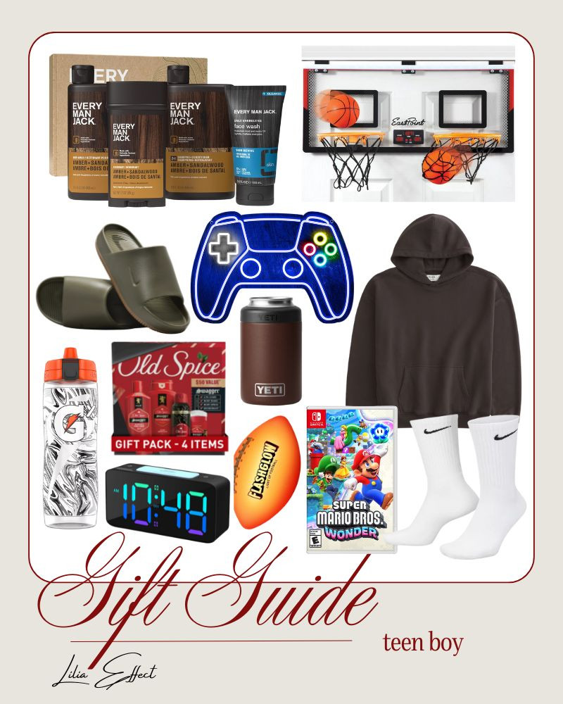 Gift ideas for teen boys!


gift guide, gifts for teens, gifts ideas, teens, gifts for teen boy, Nike, hoodie, amazon finds, nike socks, water bottle, alarm clock, neon sign 

 #LTKGiftGuide #LTKFindsUnder100 #LTKKids