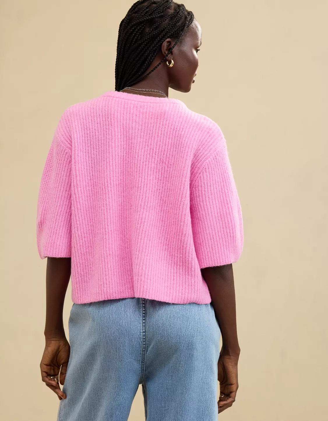 Aerie unREAL Short Sleeve Cardigan | Aerie