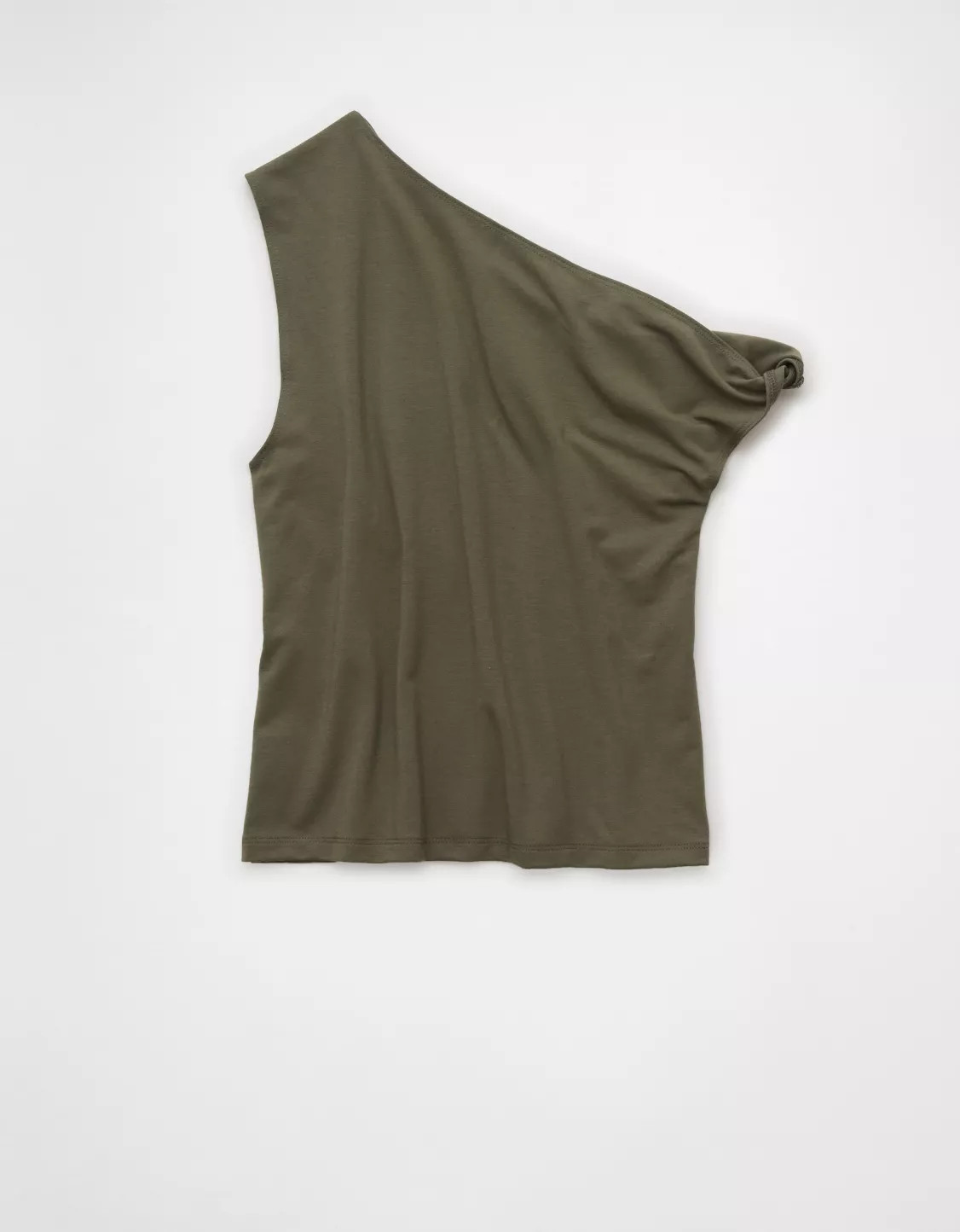 AE Asymmetrical Twist Shoulder Tank Top | American Eagle Outfitters (US & CA)