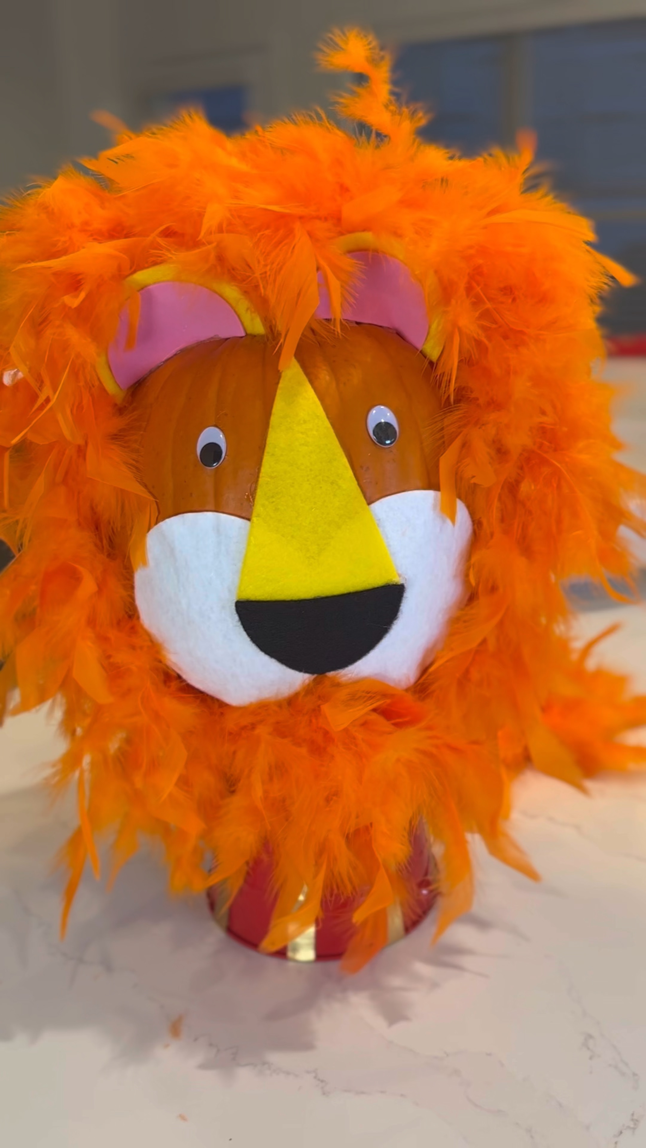 Create this cute pumpkin lion 🦁 🎃 

#LTKFamily #LTKKids #LTKSeasonal