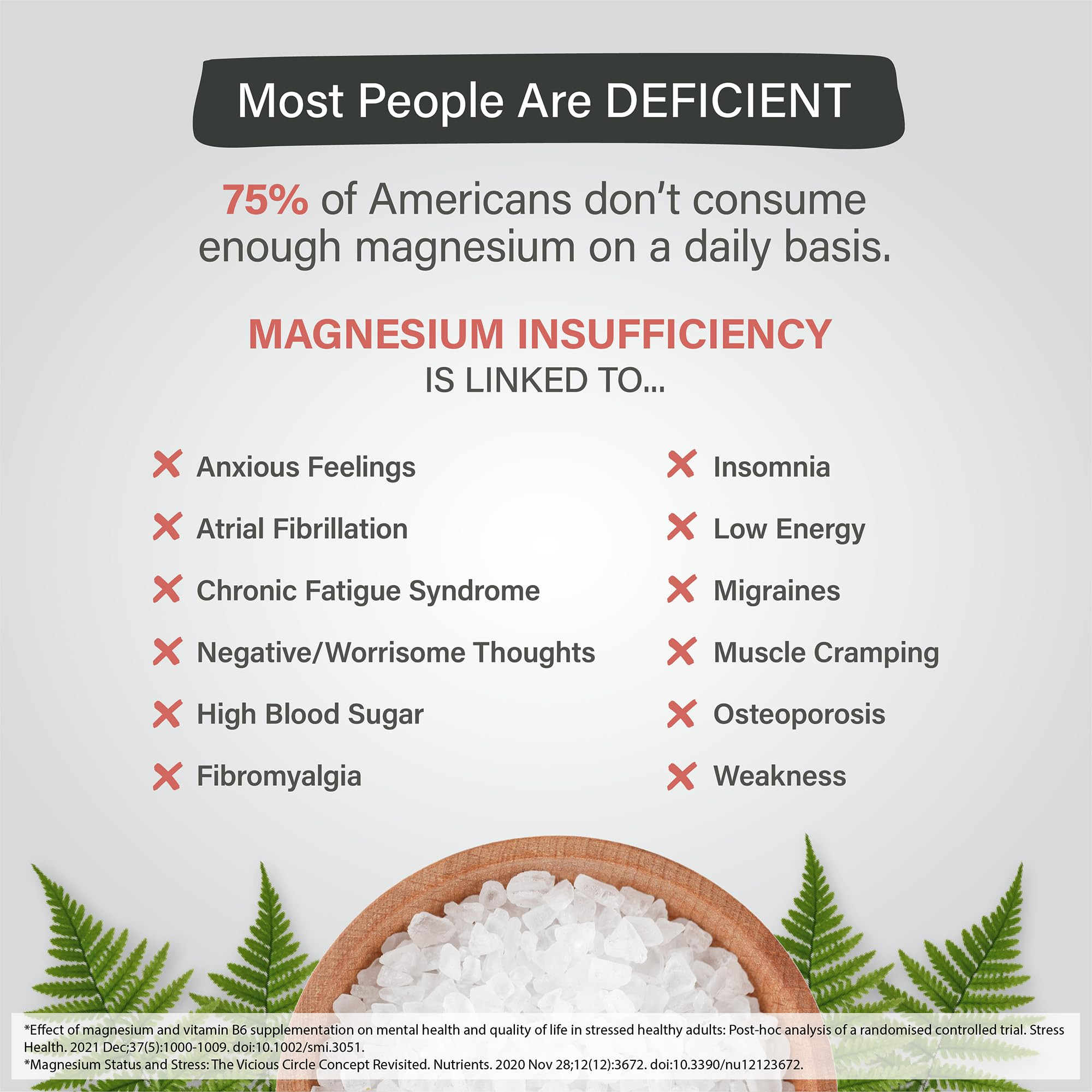 Organixx Magnesium Glycinate Supplement for Support Sleep, Muscle & Heart Health, 7 Type Magnesiu... | Amazon (US)