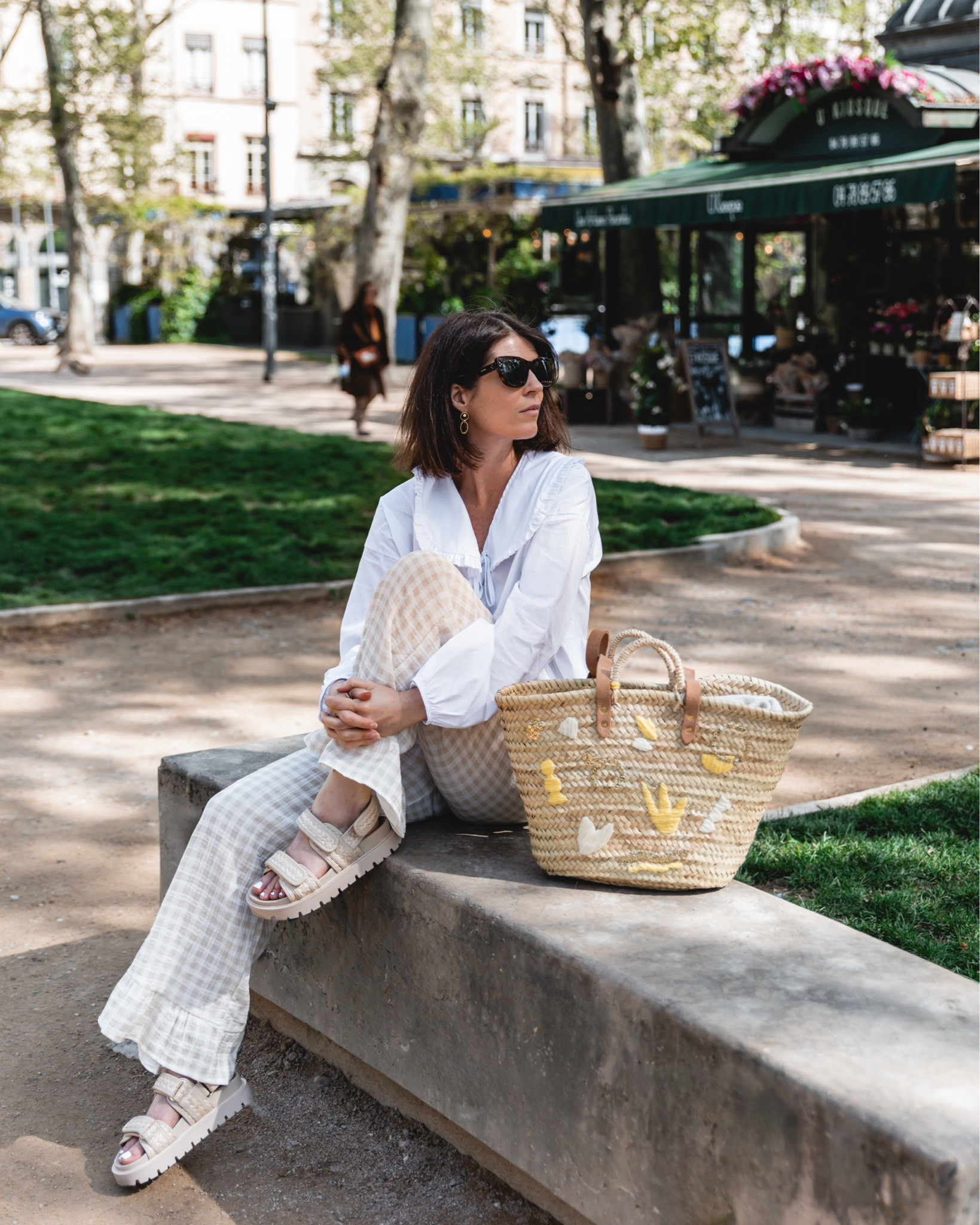 Pantalon vichy 🤍

#LTKeurope #LTKSeasonal #LTKfindsunder50