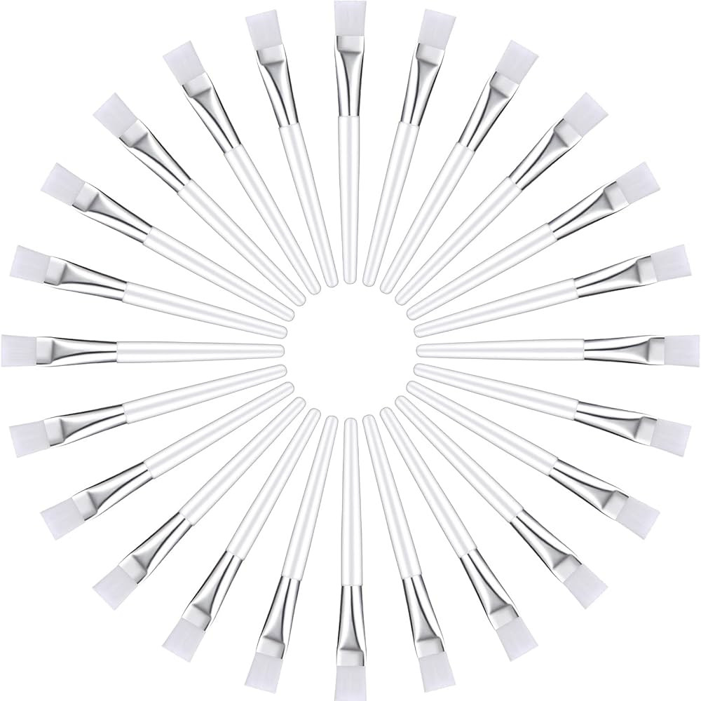 24 Pieces Facial Brush Face Brush Cosmetic Makeup Brushes Tools for Facial Eye Application and DI... | Amazon (US)