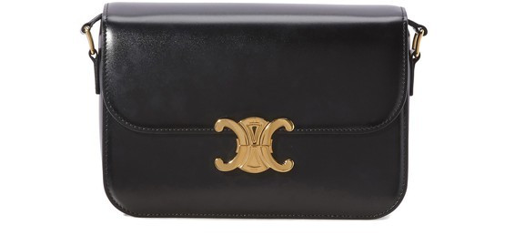 Medium Triomphe Bag in Shiny Calfskin - CELINE | 24S (APAC/EU)