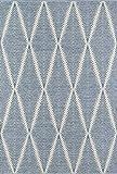 Erin Gates by Momeni River Beacon Denim Hand Woven Indoor Outdoor Area Rug 7'6" X 9'6" | Amazon (US)