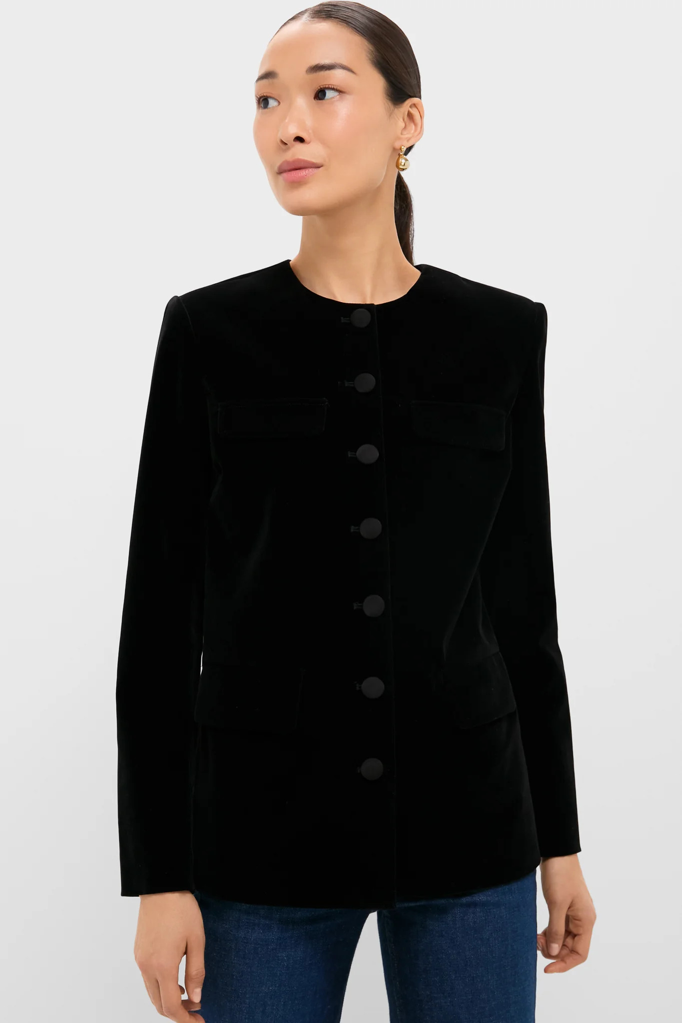 Black Velvet Jennings Jacket | Tuckernuck (US)