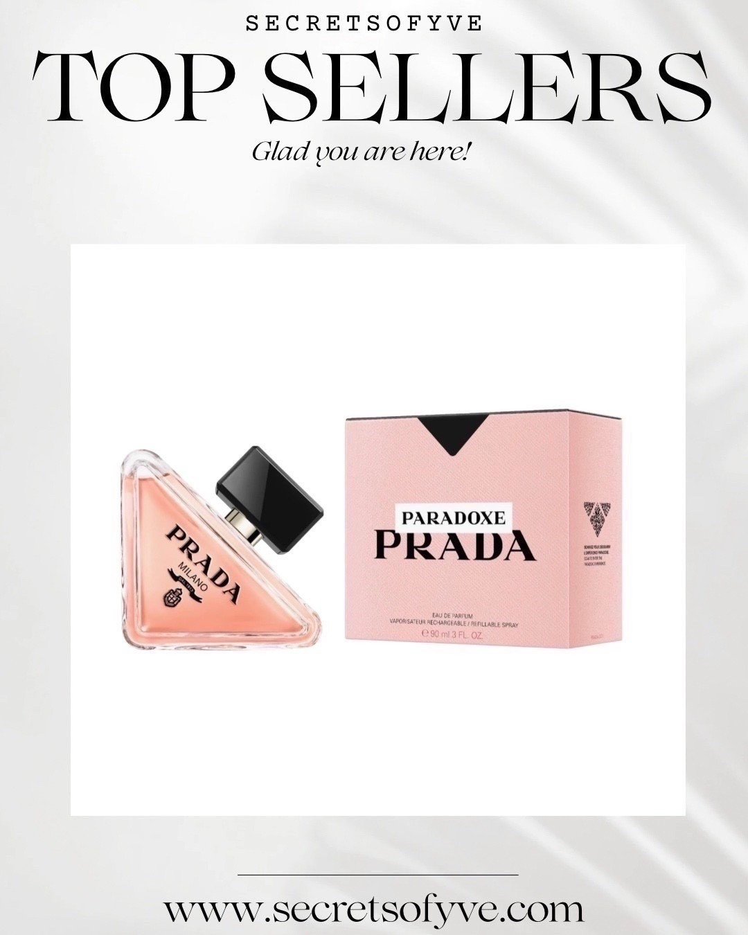 SecretsofYve: Shop my bestsellers @nordstrom. I love this perfume and share it with you all often. 
#Secretsofyve #ltkgiftguide
Always humbled & thankful to have you here.. New posts daily at 3pm & 4:15pm EST. 
CEO: PATESI Global & PATESIfoundation.org
@secretsofyve : where beautiful meets practical, comfy meets style, affordable meets glam with a splash of splurge every now and then. I do LOVE a good sale and combining codes! #ltkstyletip #ltksalealert #ltku #ltkfindsunder100 #ltkfindsunder50 #ltkplussize #ltkmidsize #ltkover40 #ltkootd #ltkmorningroutine #ltkpetite #ltktravel #ltkworkwear #ltktall #ltkselfcare secretsofyve

#LTKSeasonal #LTKWedding #LTKBeauty