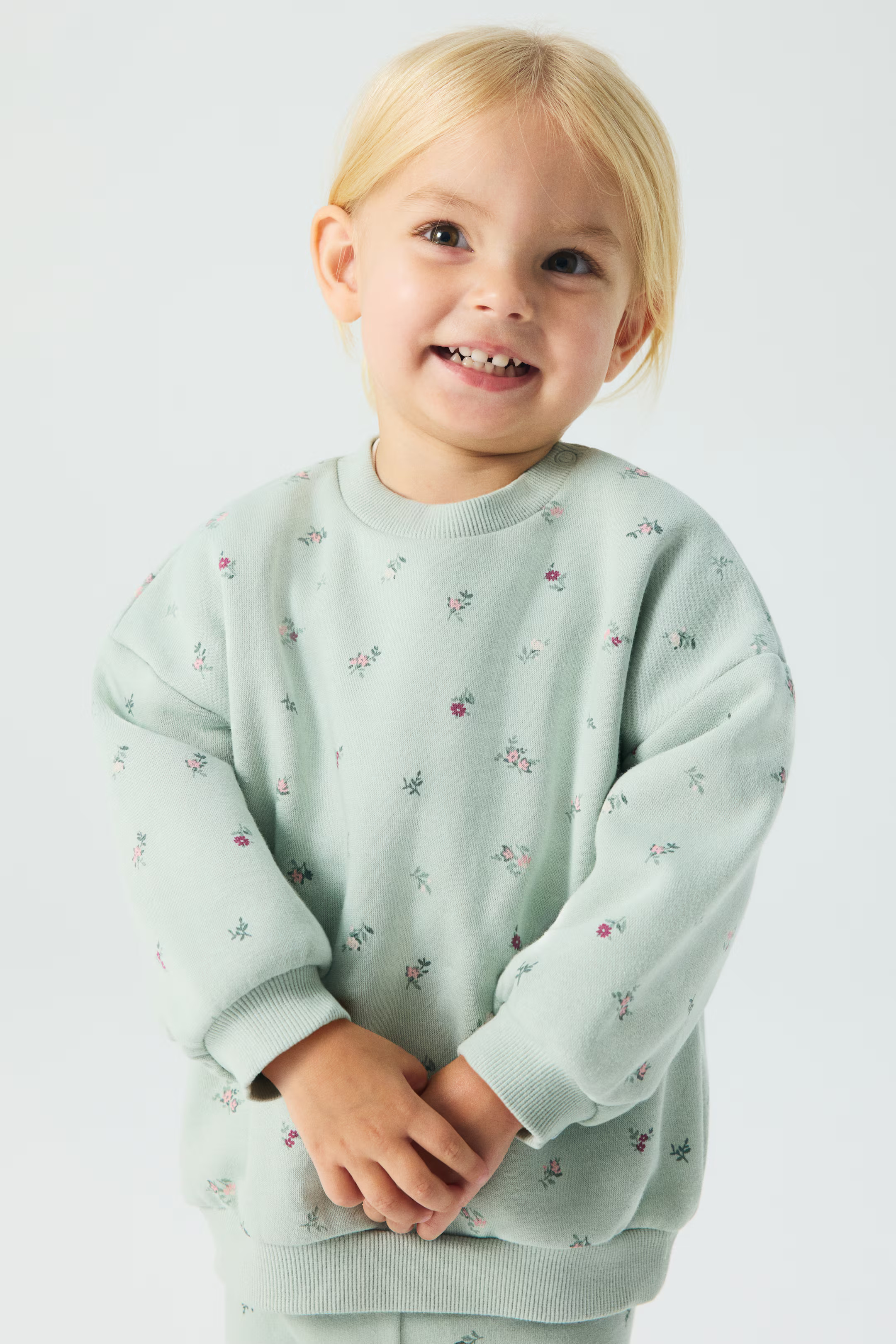 Printed Brushed-Inside Sweatshirt | H&M (US + CA)
