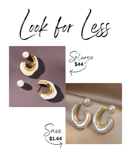 #lookforless #pearls #pearlearrings #earrings #jewelry #accessories #anthropologie #shein #splurge #save #splurgevssave

#LTKSpringSale #LTKsalealert #LTKfindsunder50