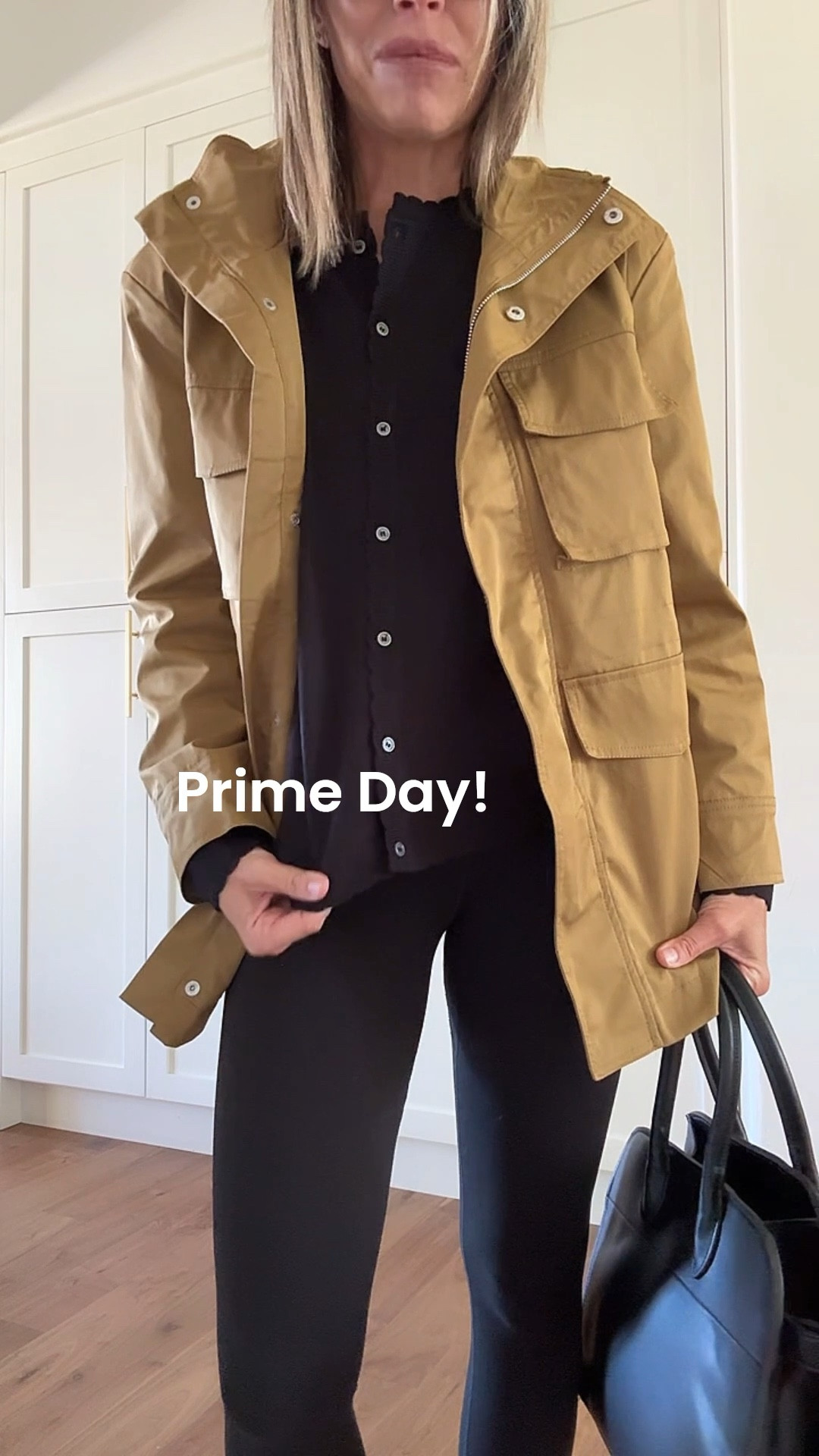 Outfit on repeat and part of prime day sales!! I sized up to a M in the cardigan 

#LTKOver40 #LTKSeasonal #LTKFindsUnder50