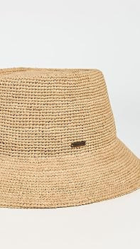 Brixton Women's Ellee Straw Bucket Hat | Amazon (US)