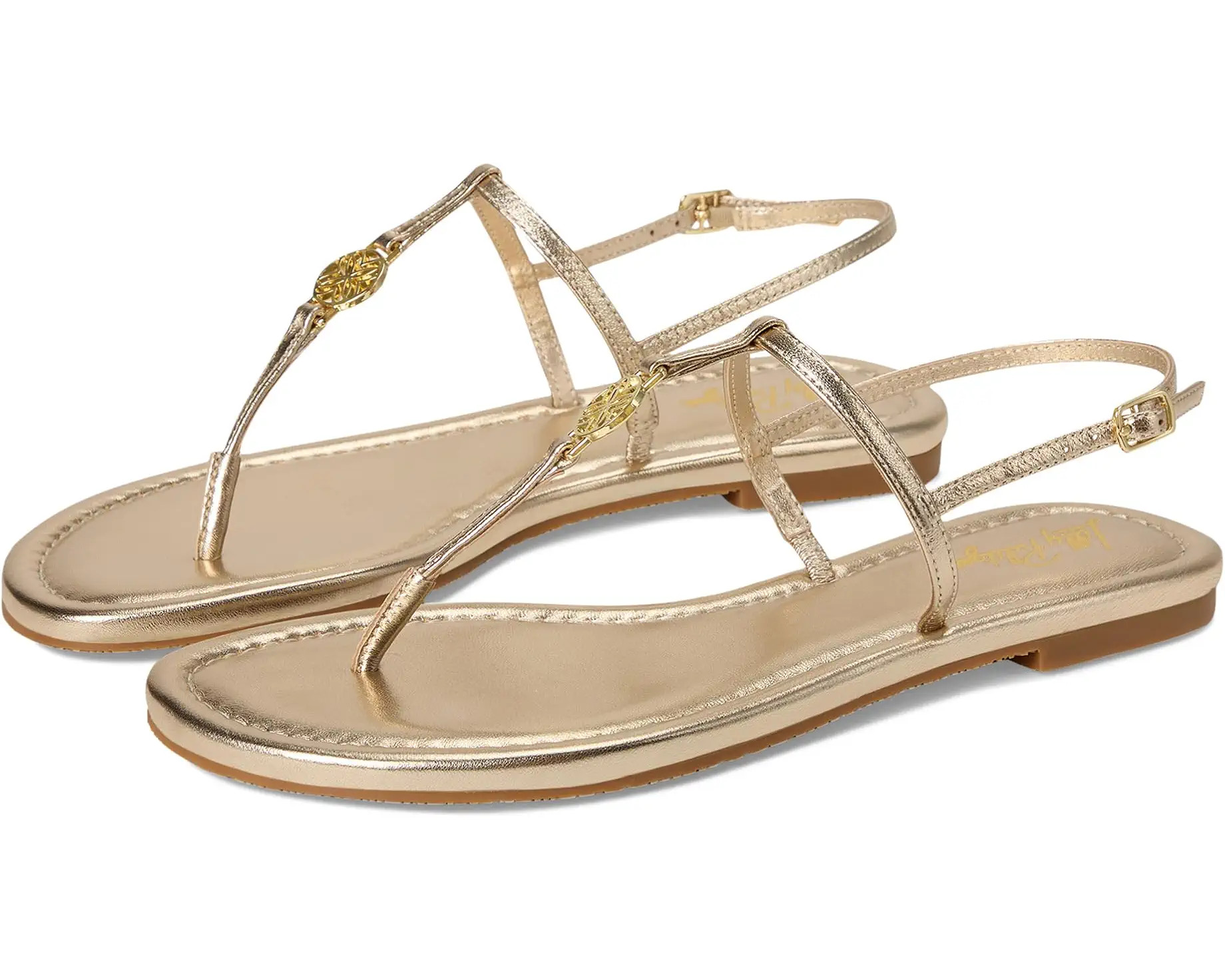 Delilah Logo Sandals | Zappos