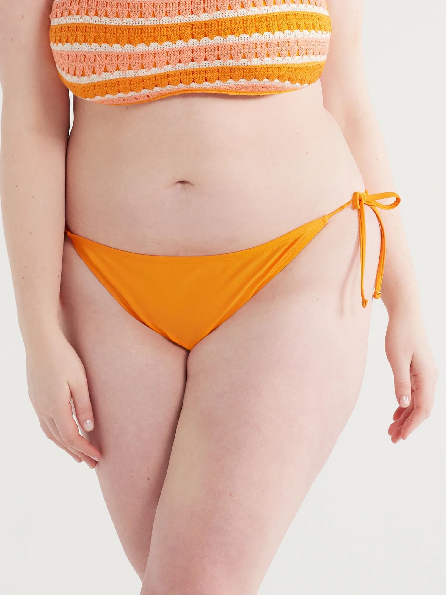 No Boundaries Junior's Side Tie Bikini Swim Bottoms, Sizes XS-XL | Walmart (US)