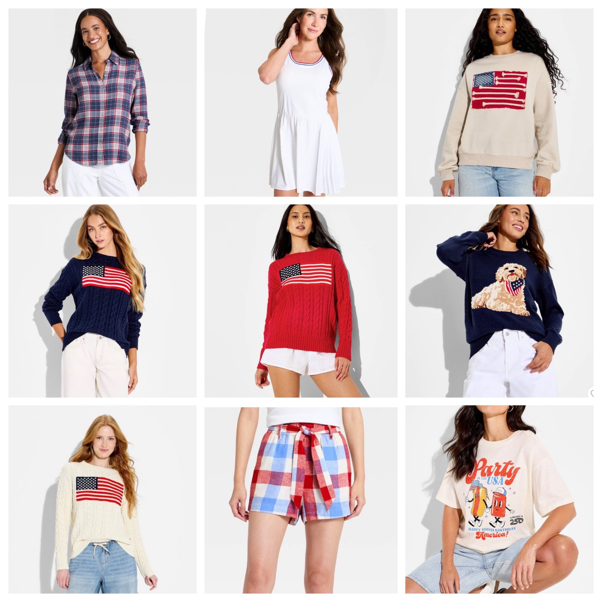 Target USA/America Patriotic themed clothing for the 4th of July! @Target

#LTKSeasonal #LTKOver40
