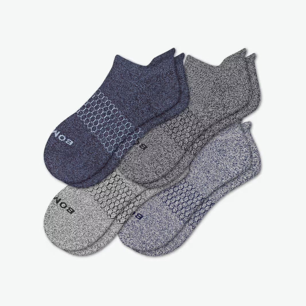 Men's Marl Ankle Sock 4-Pack | Bombas