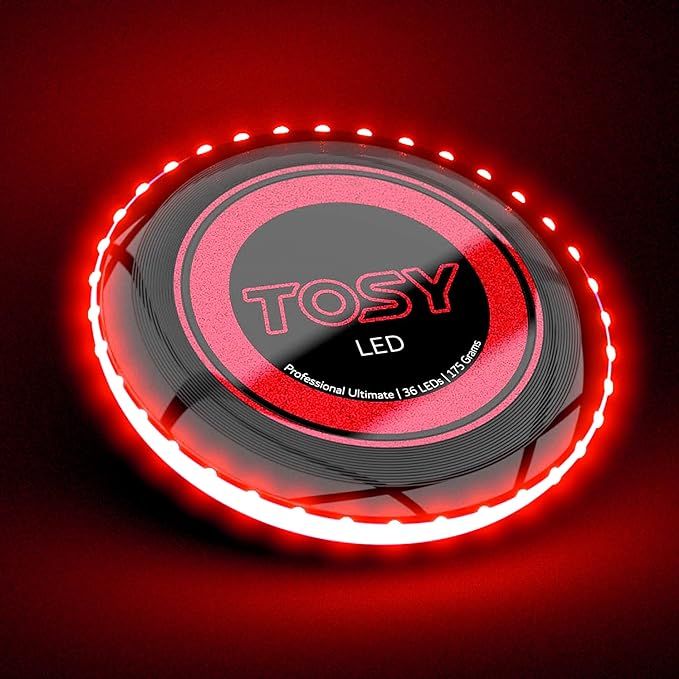TOSY 36 and 360 LEDs Frisbee - Extremely Bright Flying Disc, Smart Modes, Glow in The Dark, Auto ... | Amazon (US)
