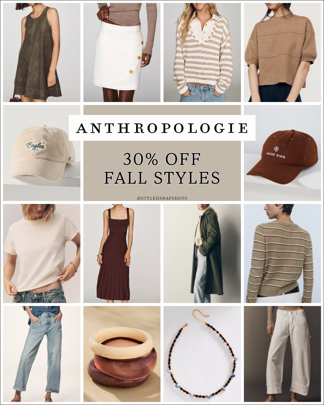 30% off select fall styles

#LTKSaleAlert