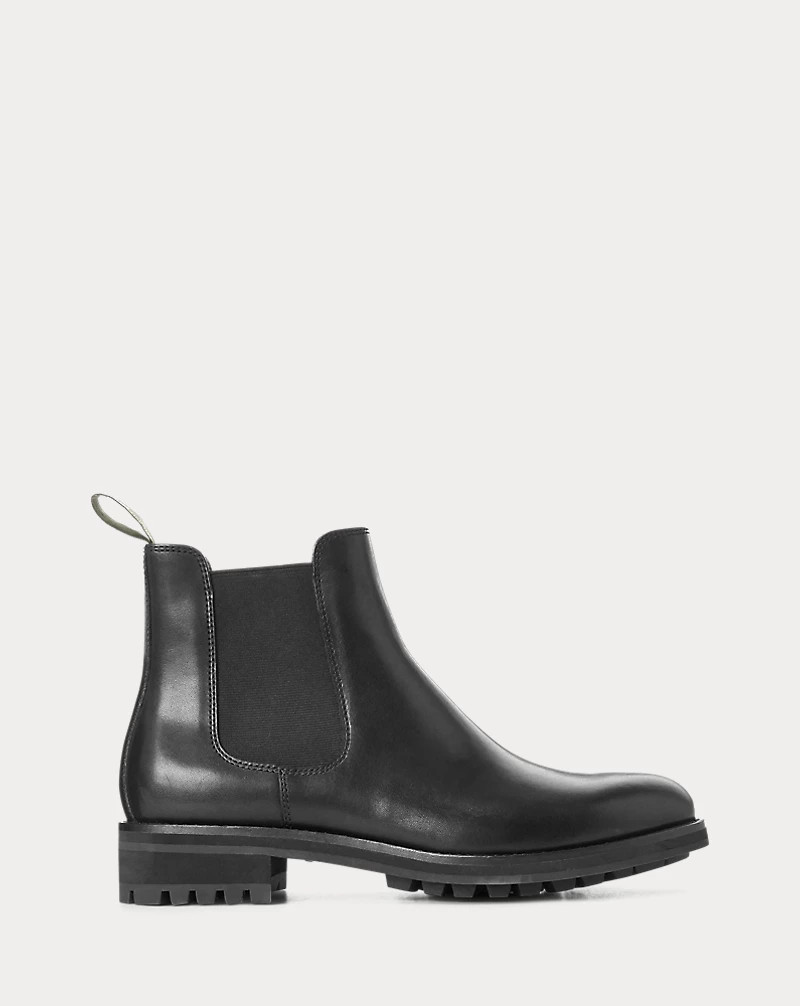 Bryson Leather Chelsea Boot for Men | Ralph Lauren® UK | Ralph Lauren (UK)