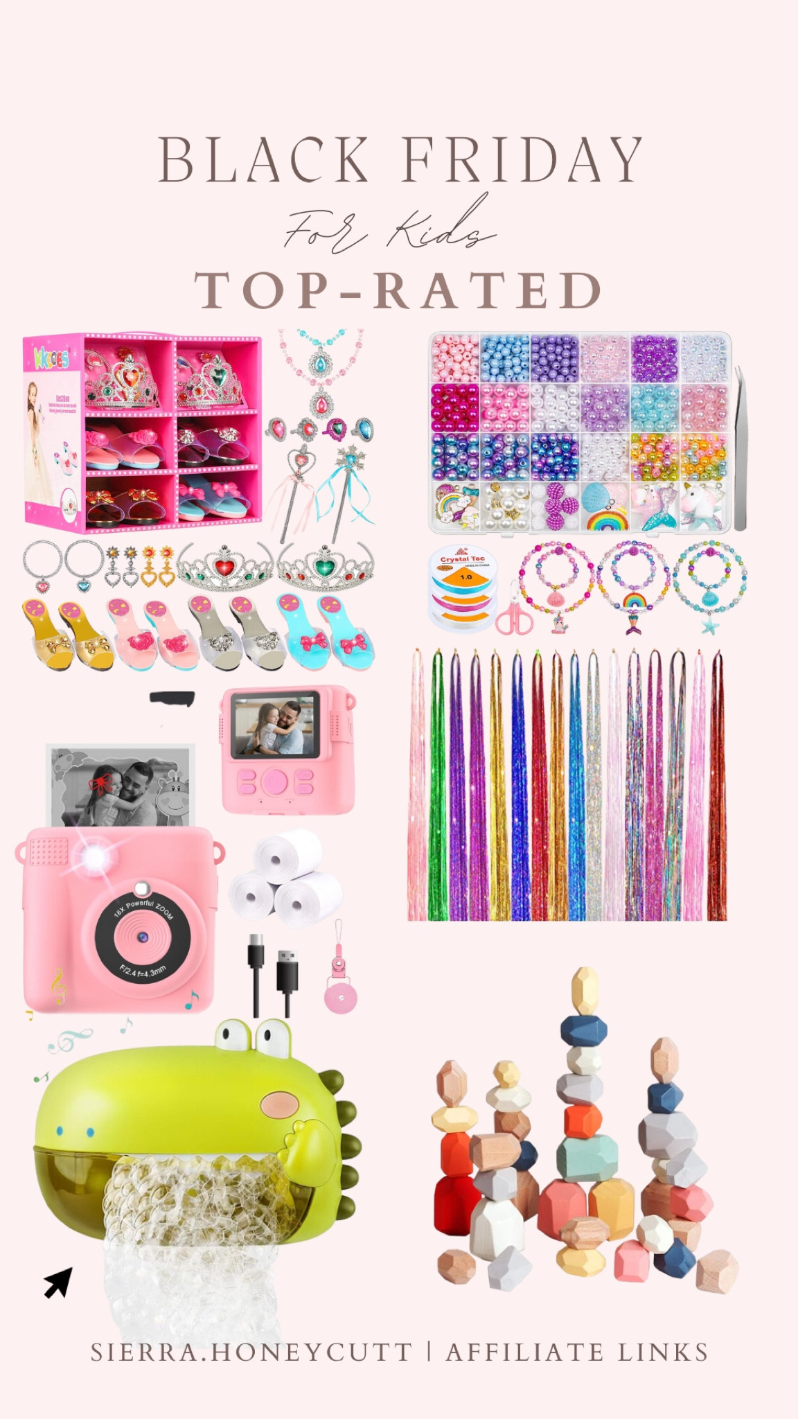 Black Friday, sale picks, kids toys, bubble machines, dress up, camera, stacking stones 

#LTKfindsunder100 #LTKCyberWeek #LTKsalealert