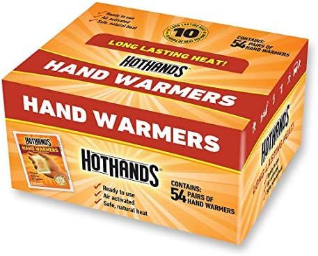 HotHands Hand Warmers - Long Lasting Safe Natural Odorless Air Activated Warmers - 54 Pairs (54 P... | Amazon (US)