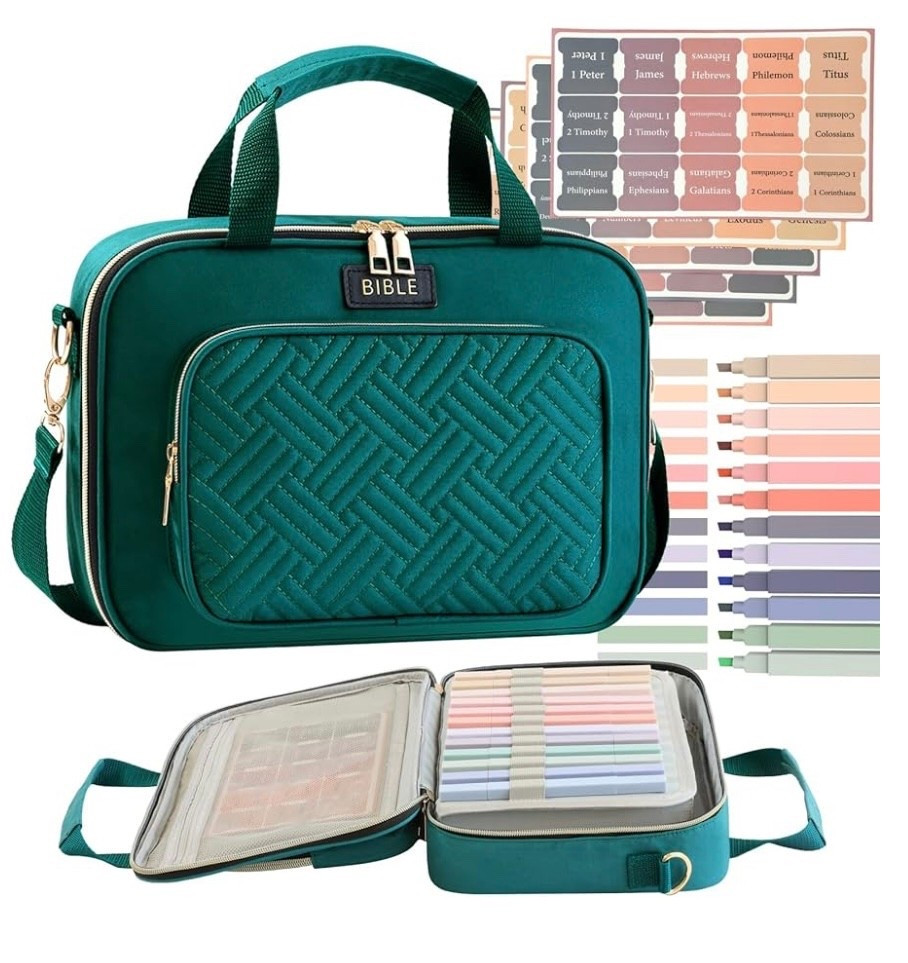 Unique Bible case with accessories 📖 

#LTKGiftGuide #LTKHoliday #LTKTravel