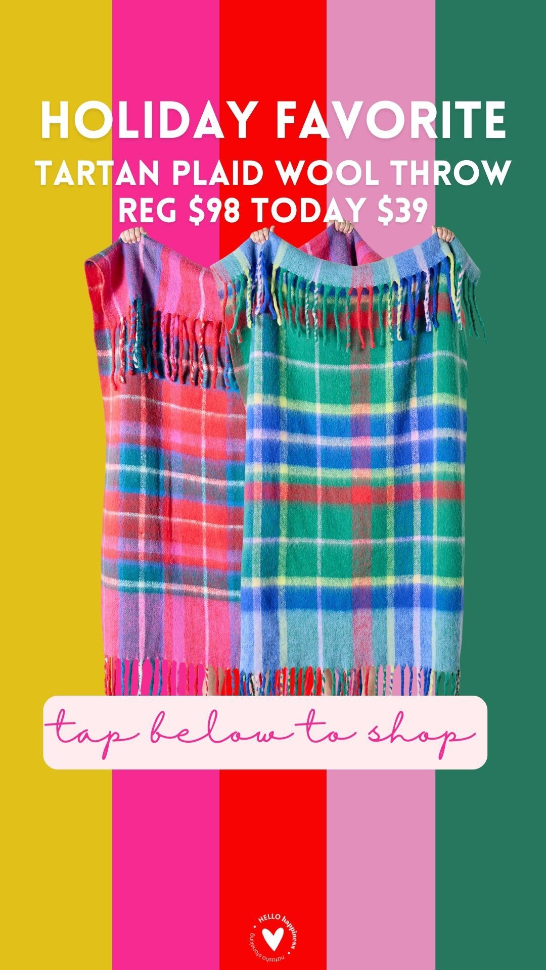 holiday favorite | wool throw for $39 

#LTKGiftGuide #LTKSaleAlert #LTKHoliday