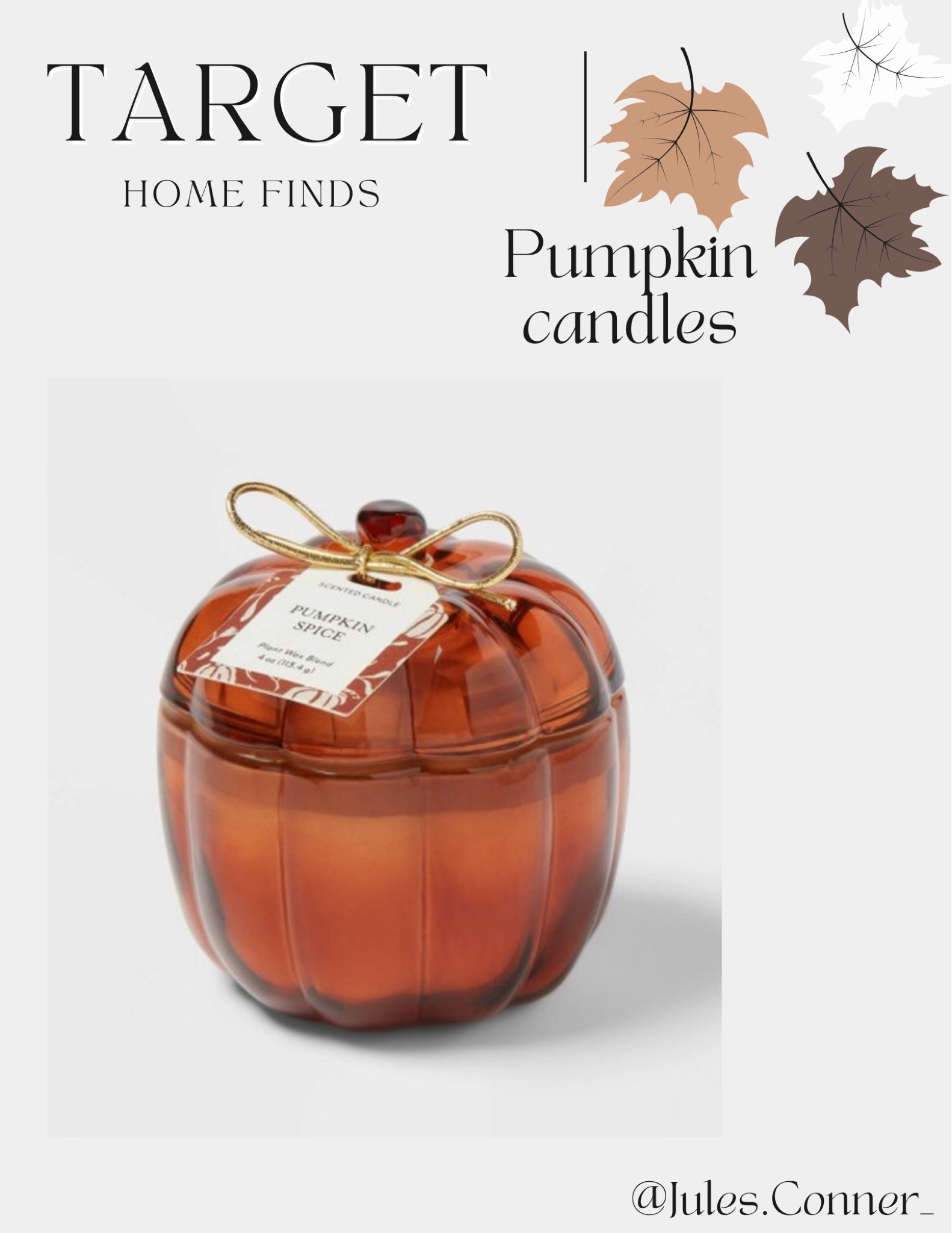 Pumpkin candles are back again! 

#LTKhome #LTKunder50 #LTKSeasonal
