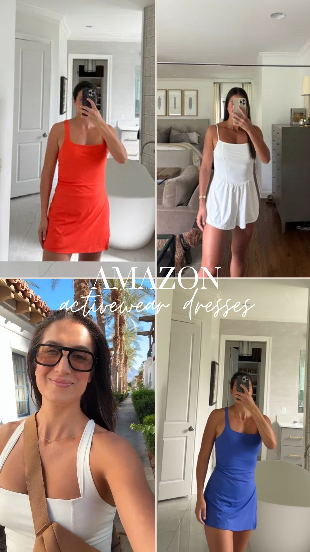 All of my fav Amazon tennis dresses & prime started today!

tts: m

sundress, romper, summer outfits, athletic wear, sunglasses, Grace White

#LTKootd