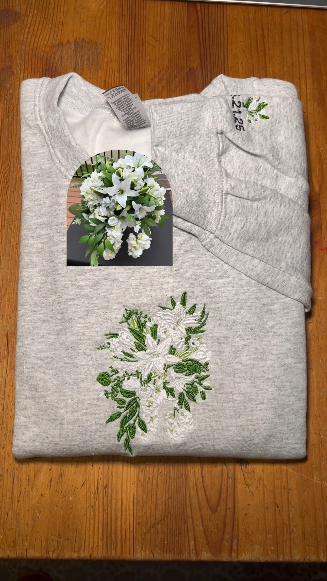 Photo of bouquet turned cozy keepsake💐🫶

#LTKFamily #LTKWedding #LTKautumn