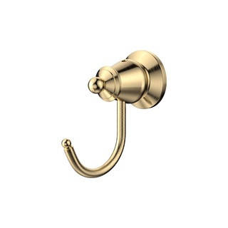Fienza Lillian Robe Hook Urban Brass 81004UB | MyDeal - AU