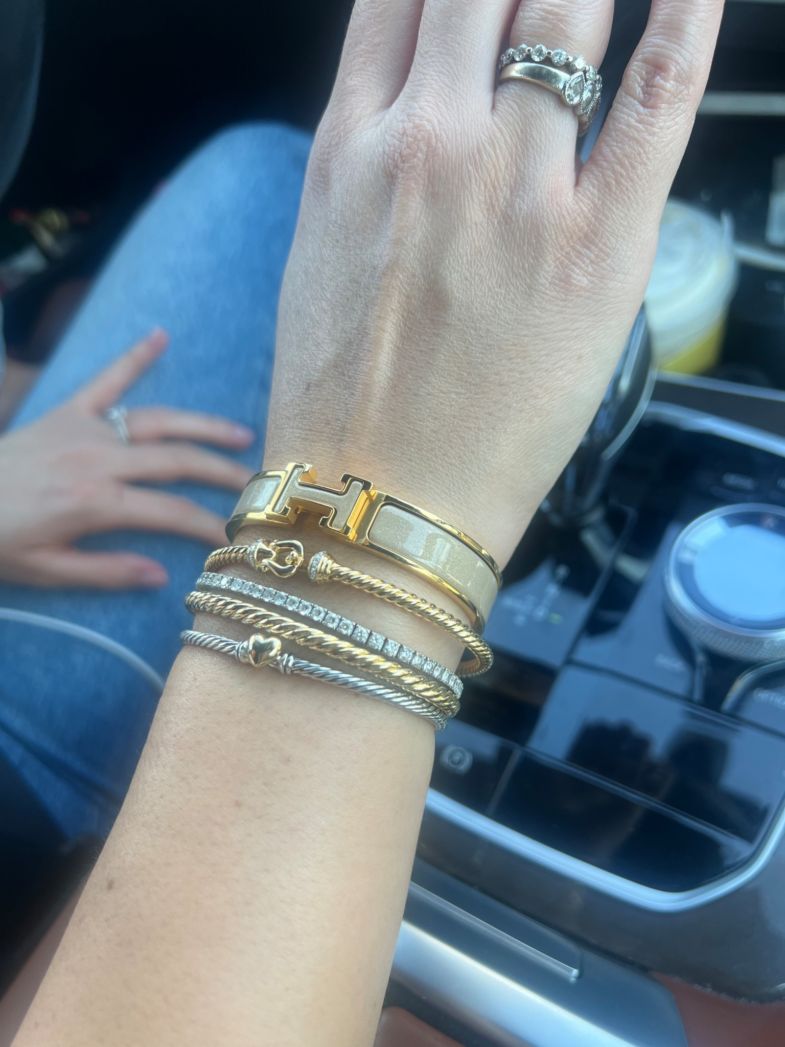 Cutest David Yurman heart bracelet 