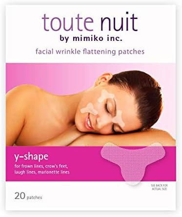 Toute Nuit Wrinkle Patches, Face Tape, Y-Shape - Preventing Frown Lines, Forehead and Around Lips... | Amazon (US)