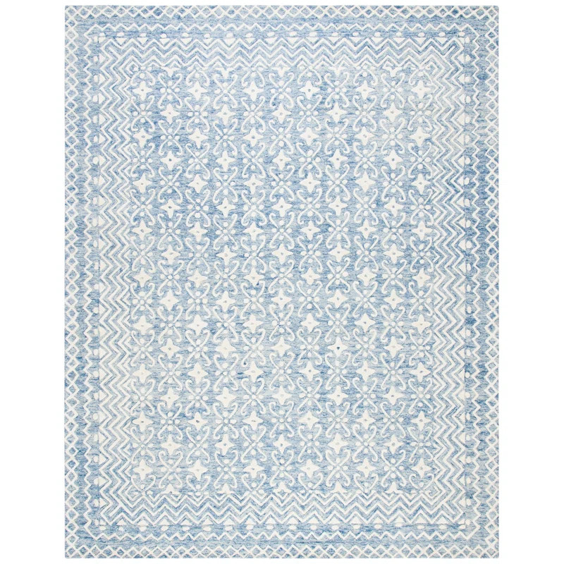 Simmerman Hand Tufted Wool Geometric Rug | Wayfair North America