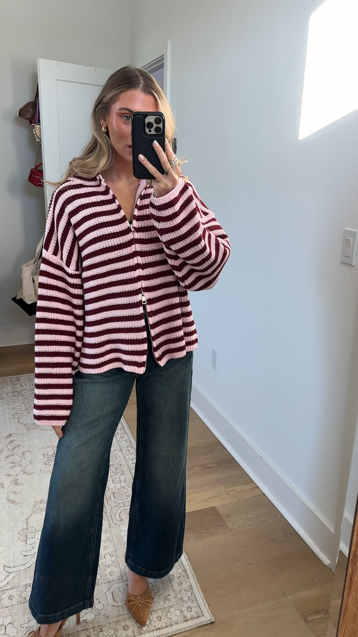 Amazon size small Chevara Women’s Striped Knitted Cardigan Y2K Long Sleeve Zip Up Lapel Color Block Sweater Coat

#freepeople #lookforless #affordablefashion #budgetfriendly #budgetfashion #freepeopleinspired #freepeopledupes #amazon #amzonfinds #amazonmusthaves #amazonvirtualtryon #amazonfavorites #amazonfashion #founditonamazon #founditonamazonfashion amazon haul, amazon clothing haul, affordable fashion, clothing haul, fall clothing haul, fall fashion, fall trends, winter clothing haul, amazon fashion, amazon finds, amazon fashion 2026. 

#LTKValentine #LTKootd #LTKSeasonal