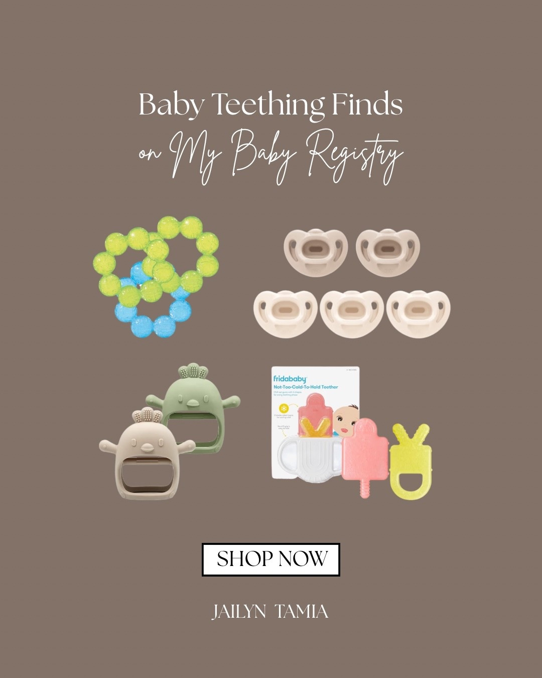 Baby teething must-haves I’m adding to my registry for soothing, happy little gums 🍼💚


#babyteething #teethingbaby #babyregistry #babyessentials #newbornmusthaves #momtobe #amazonbaby #babyfinds #soothingbaby #ltkbaby #ltkfinds #inmycart 

#LTKBaby #LTKSaleAlert #LTKmomlife