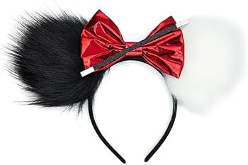 JIAHANG Faux Fur Mouse Ears Headband with Bow Headband, Festival Party Decoration Costume Headwea... | Amazon (US)