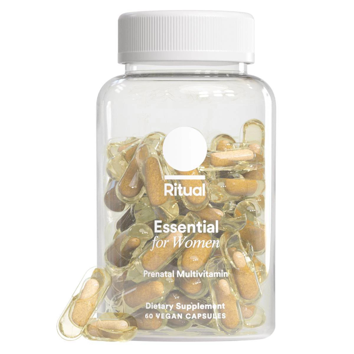 Ritual Prenatal Multivitamin with Folate, Choline, Vegan Omega-3 DHA and Chelated Iron Vegan Caps... | Target