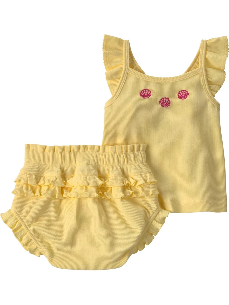 Carter's Child of Mine Baby Girl Outfit Set, 2-Piece, Sizes 0/3-24 Months | Walmart (US)