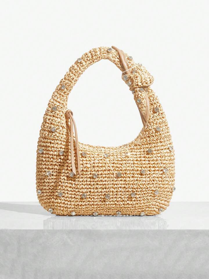 SHEIN SXY Women Woven Straw Handbag | SHEIN USA | SHEIN