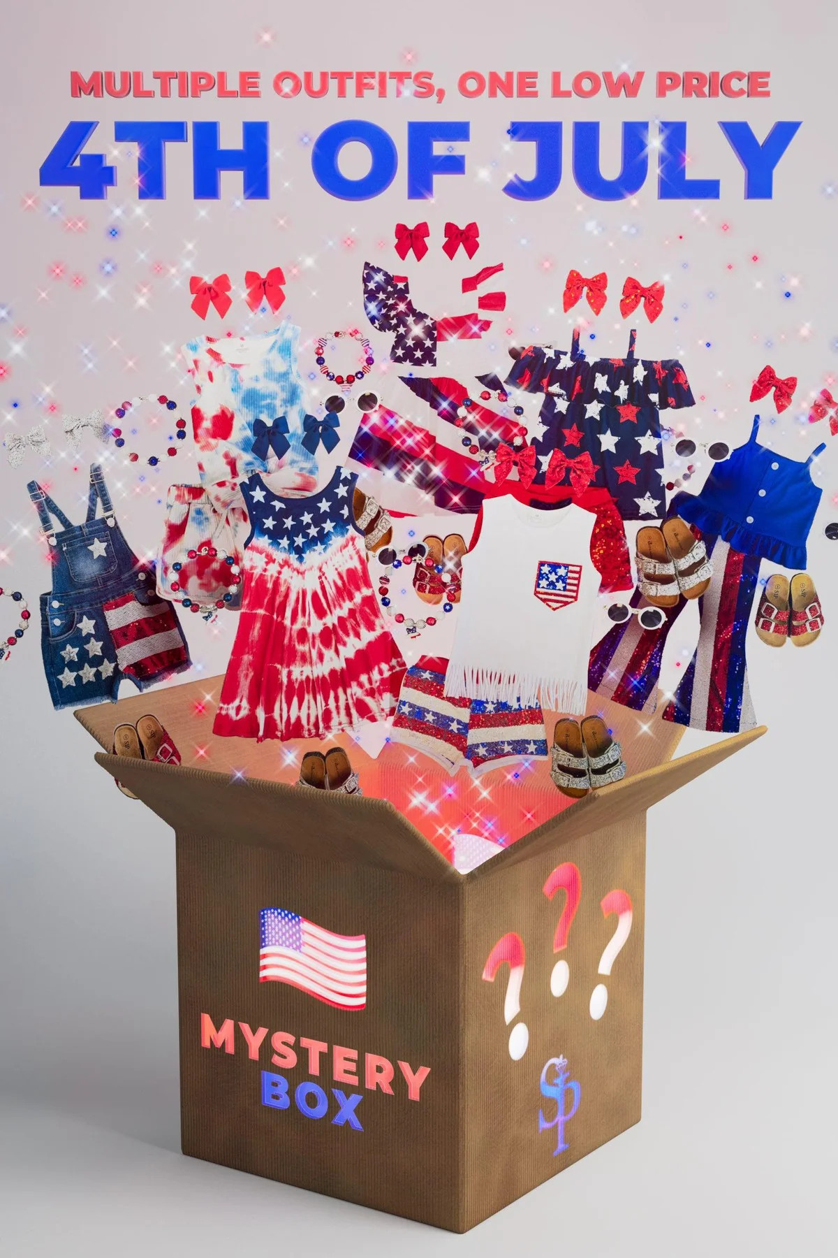 4th of July Mystery Boxes | Sparkle In Pink