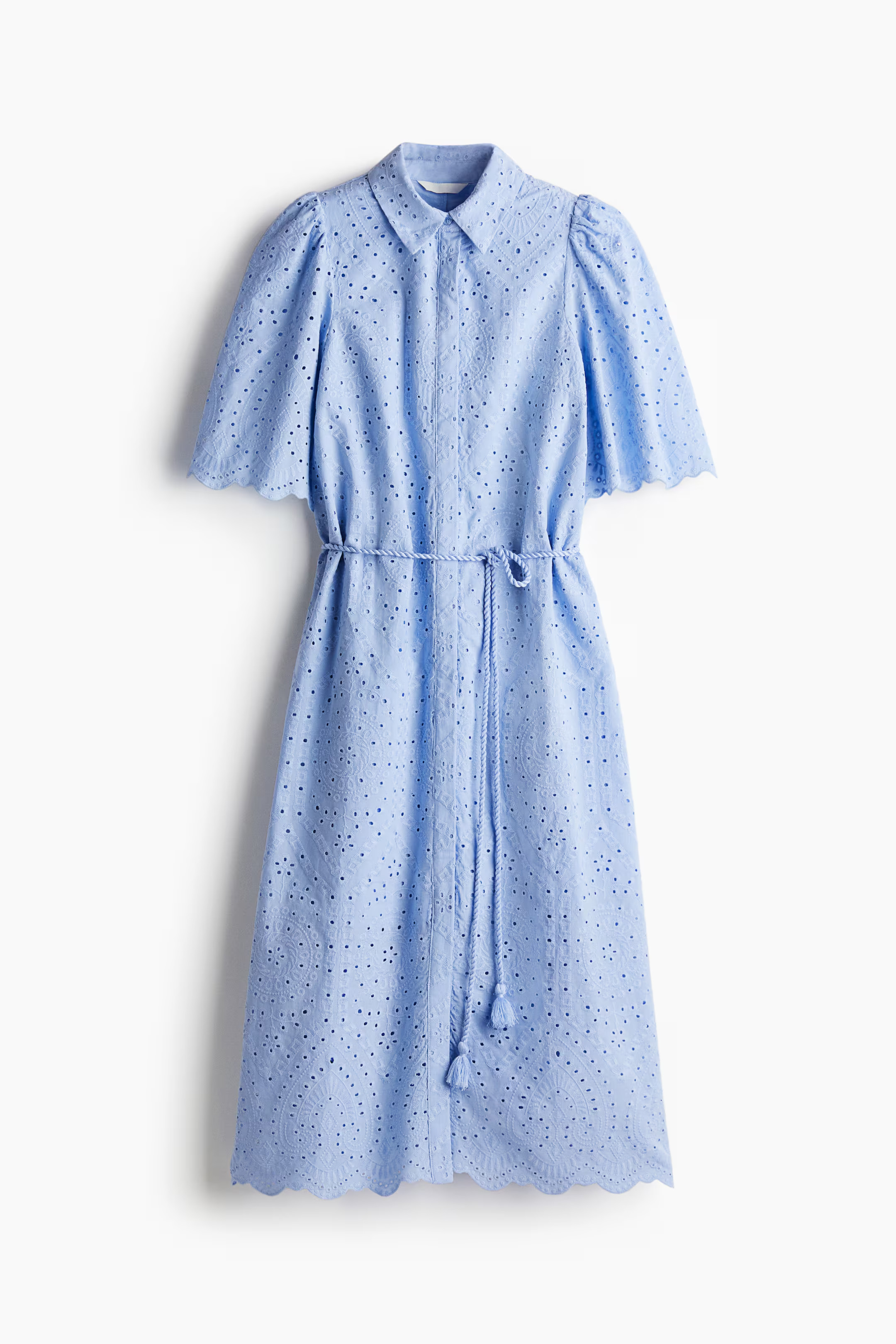 Broderie anglaise shirt dress | H&M (UK, MY, IN, SG, PH, TW, HK)