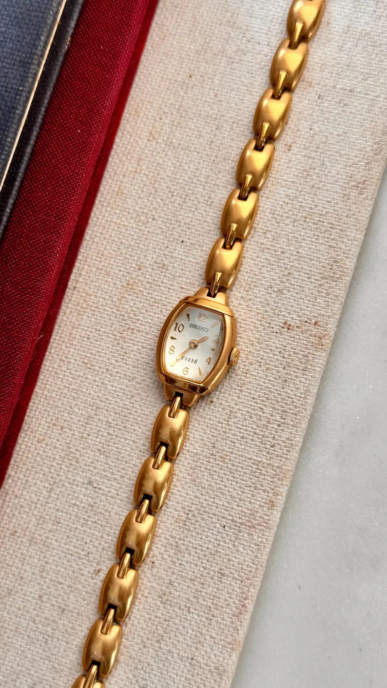 Seiko Tissé Vintage Watch - Etsy | Etsy (US)