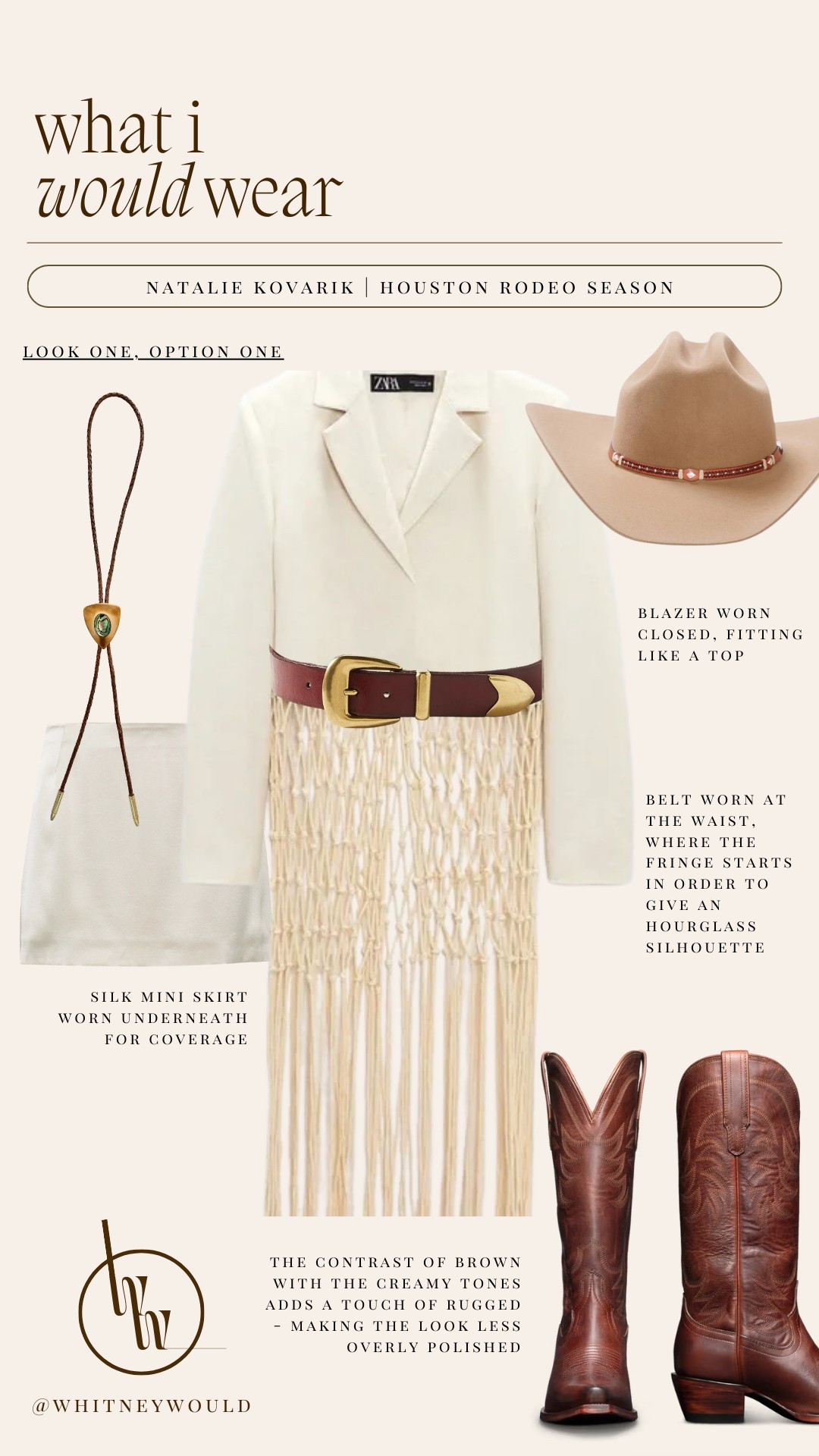 This look was thoughtfully curated for a styling client attending Houston Rodeo. If you're interested in similar styling services, feel free to reach out via Instagram DM or at whitney@whitneywould.com 🤎

#LTKStyleTip #LTKShoeCrush #LTKFindsUnder100