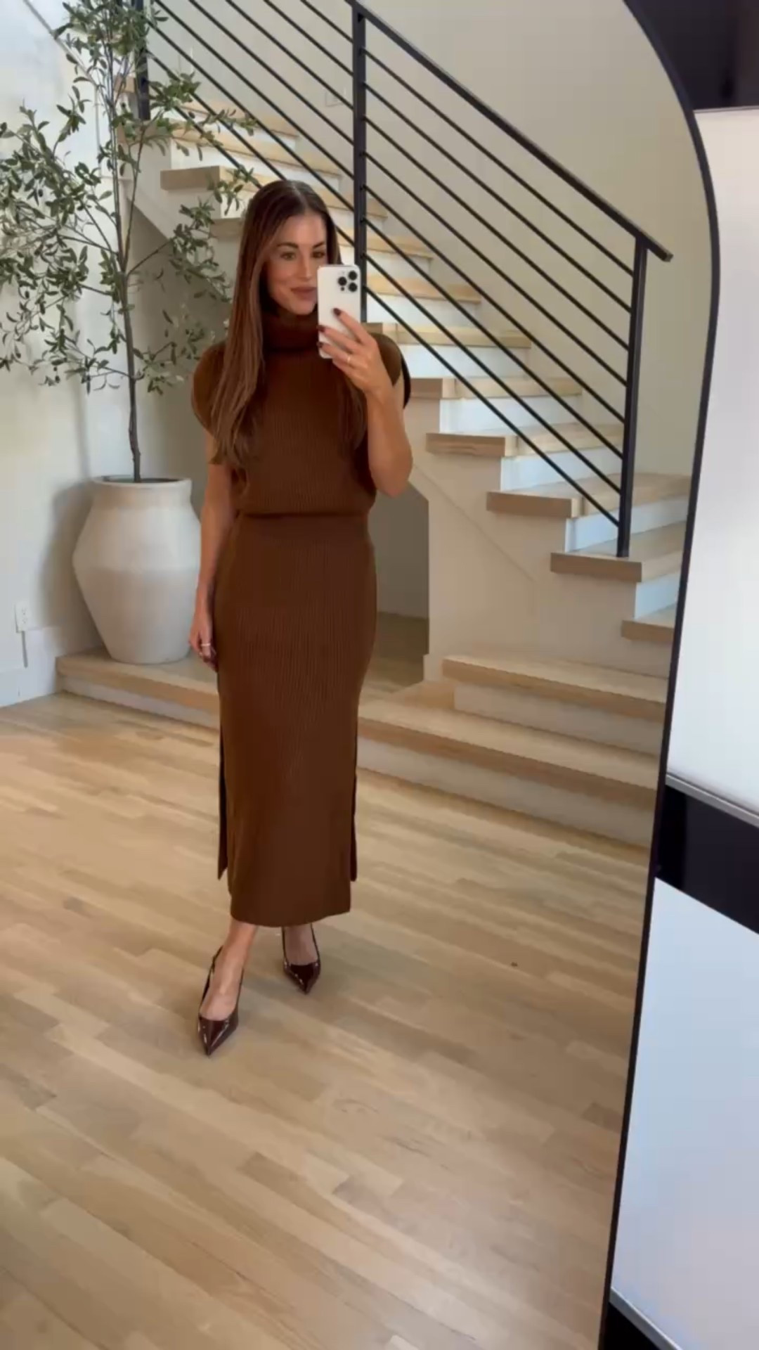 Thanksgiving outfit idea! This sweater dress is so pretty and flattering ! I’m wearing a small but would prefer an XS. Comes in a few colors !

Sweater dress
Fall outfits
Fall outfit ideas
Thanksgiving outfit 

#LTKHoliday #LTKStyleTip #LTKFindsUnder100