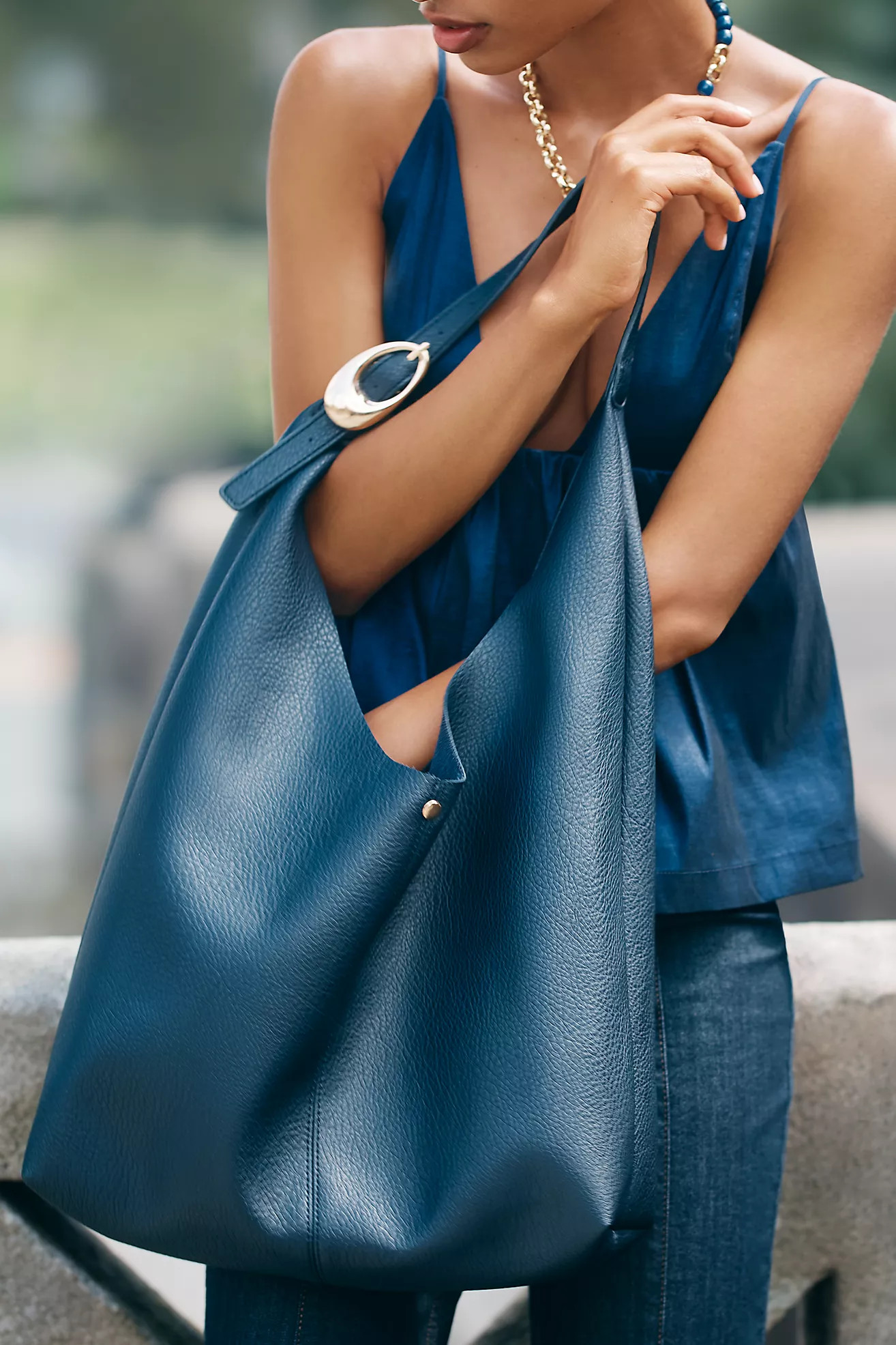 The Love Knot Slouchy Bag: Buckle Edition | Anthropologie (US)