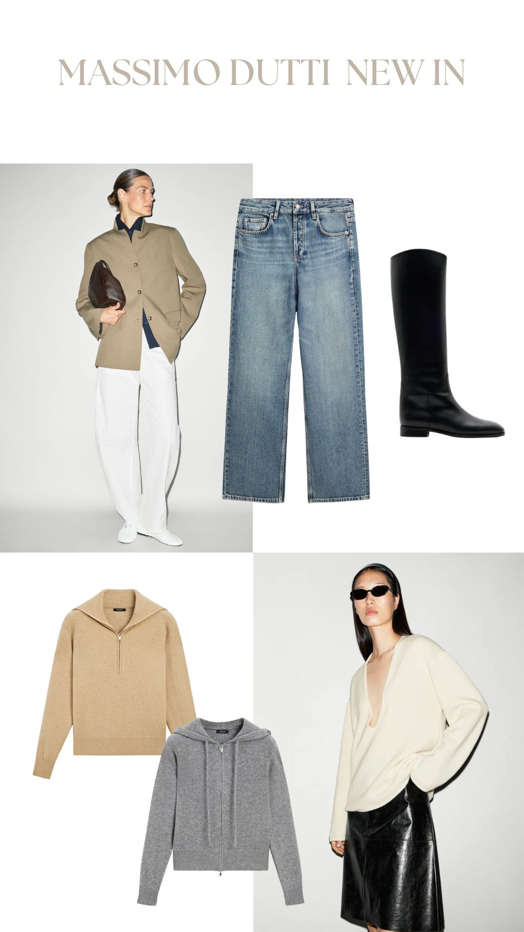 Massimo Dutti New In! 🍂

Elevated Basics, Minimalist Style, Neutral Tones, Modern Tailoring, Classic Denim, Soft Knitwear, Knee-High Boots, Smart Casualwear, Capsule Wardrobe, Autumn Style, Autumn Outfit

#LTKuk #LTKautumn #LTKeurope