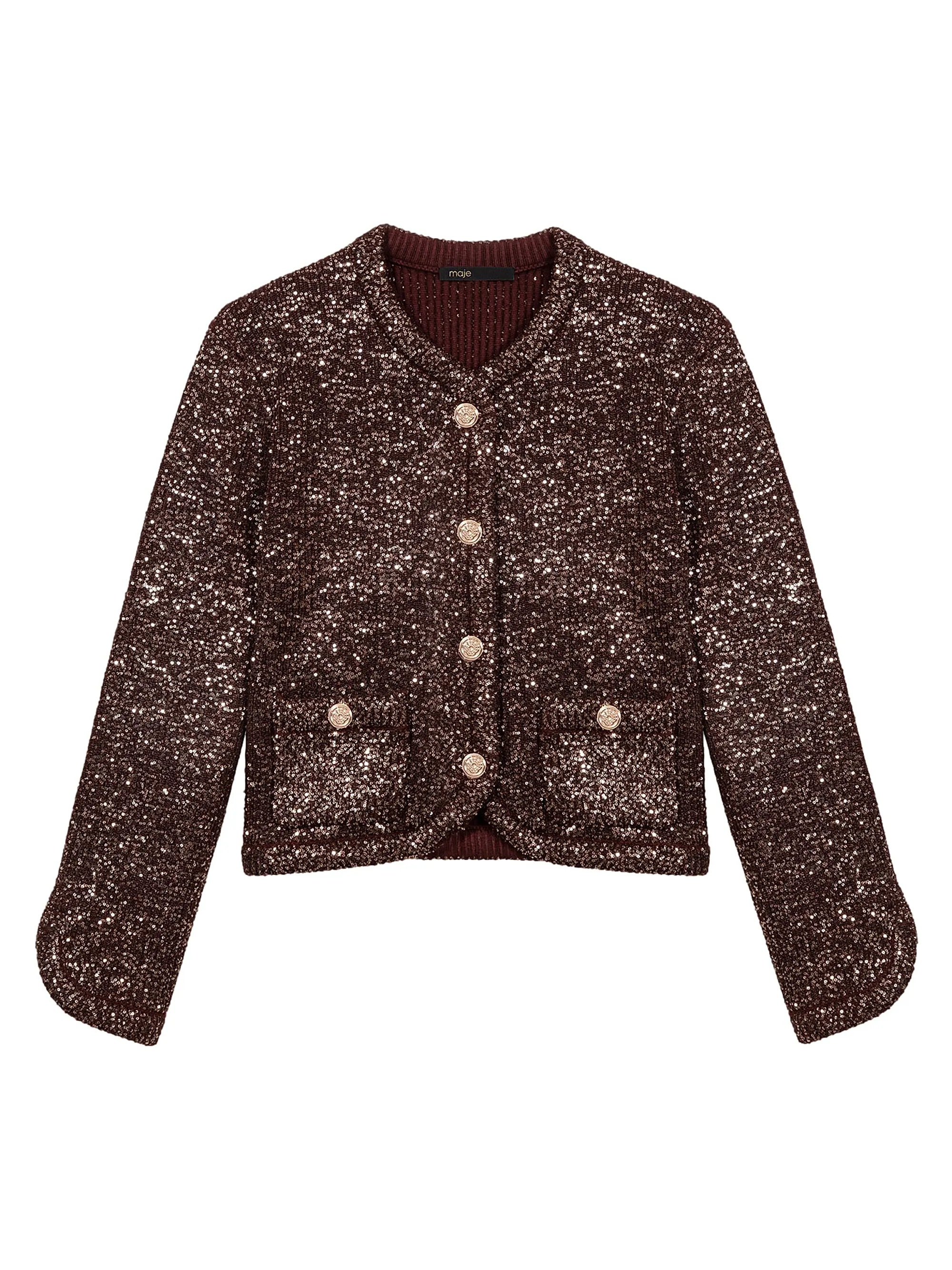 Sequined Cardigan | Saks Fifth Avenue