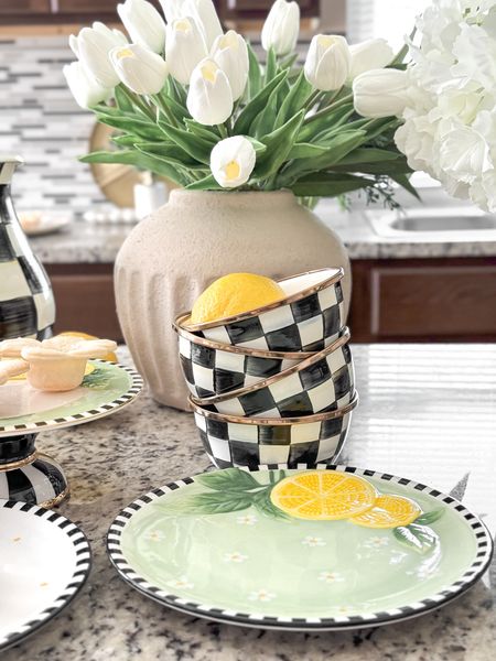 @mackenziechilds is known for their high-quality handcrafted dining & home decor pieces.  I love the way they fit seamlessly into my home and lifestyle. I’m adding the Courtly Check Pitcher, Pinch Bowls & Salt and Pepper Shakers and Lemon Dessert Plates & Pedestal Platter to my home this spring for entertaining. They really elevate any space and help you create memories.  


#mackenziechilds #serveware #dinnerware #kitchen #dishes #kitchendecor

#LTKfindsunder100 #LTKhome #LTKfamily