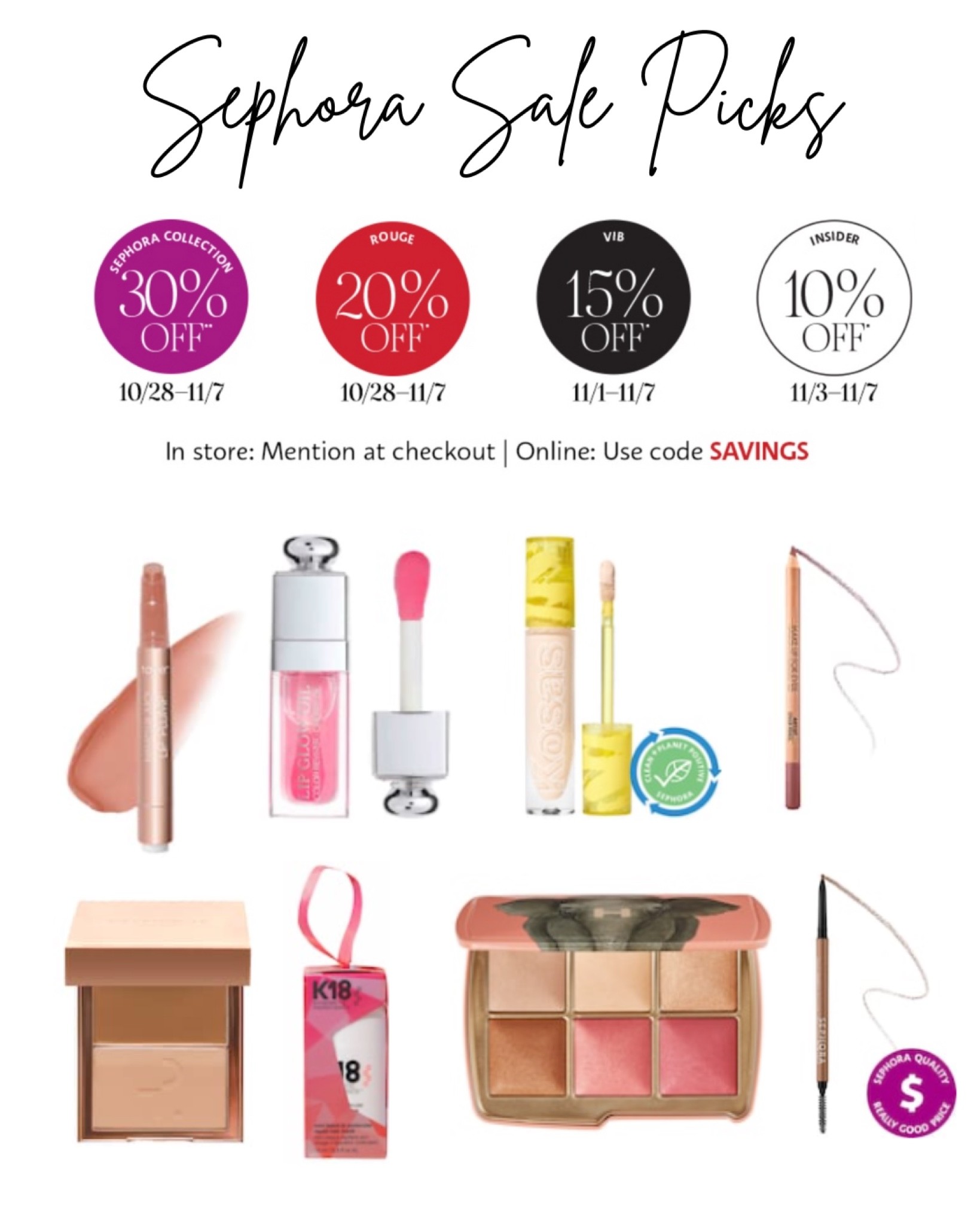 Sephora sale picks part 2! 
Sephora sale 

#LTKbeauty #LTKsalealert #LTKHoliday
